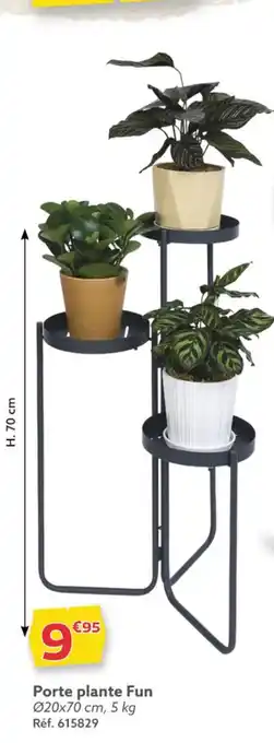 Gifi Porte plante Fun offre