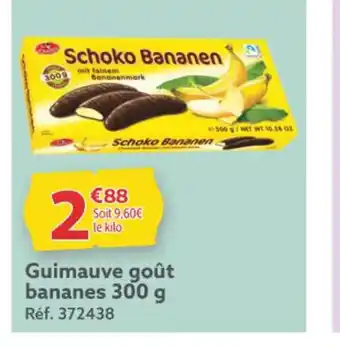 Guimauve goût bananes 300 g Réf. 372438