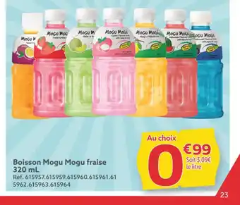 Gifi Boisson Mogu Mogu fraise 320 mL offre