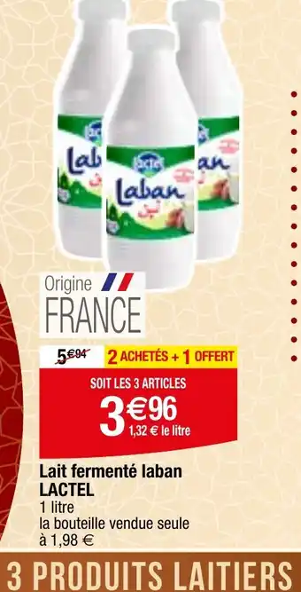 Migros Lait fermenté laban LACTEL offre