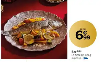 Carrefour Market Bar offre