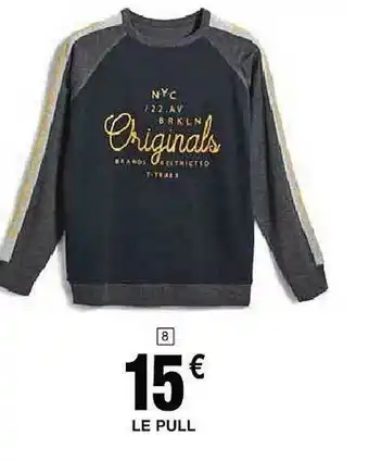 Cora x Carrefour Le Pull offre