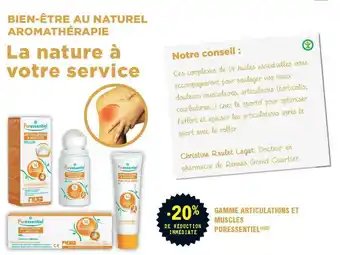 E.Leclerc Parapharmacie Gamme Articulations Et Muscles Puressentiel offre