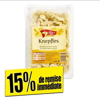 Norma Knepﬂes aux oeufs frais offre
