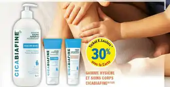 E.Leclerc Parapharmacie Gamme Hygiène Et Soins Corps Cicabiafine offre