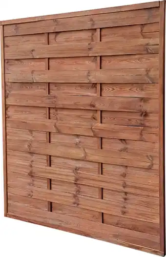 Brico Dépôt PANNEAU BOIS BRUN 180 X 180 CM EP 25 MM offre