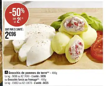 Casino Supermarchés Gnocchis de pommes de terre offre