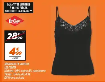 Netto LEE COOPER DÉBARDEUR EN DENTELLE offre
