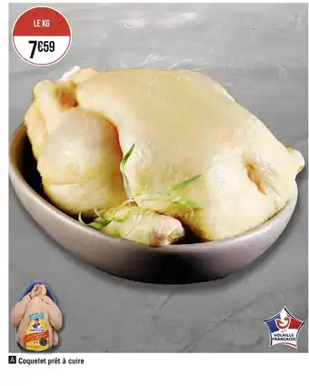 Maître Coq Coquelet prêt à cuire