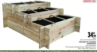 Potager Up 3 etages jardipolys