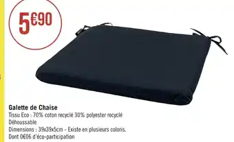 Géant Casino Galette de Chaise offre