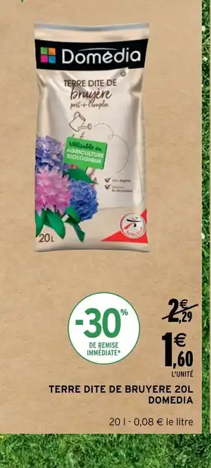 Intermarché Hyper TERRE DITE DE BRUYERE 20L offre