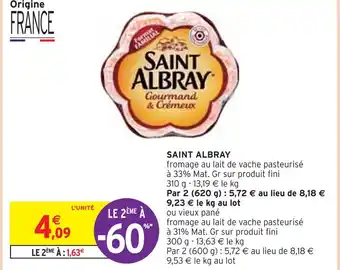 Intermarché SAINT ALBRAY offre