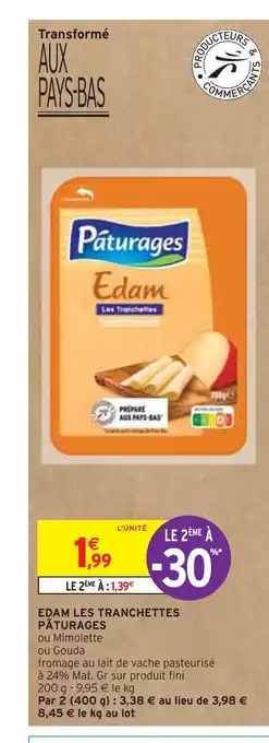 PÂTURAGES EDAM LES TRANCHETTES