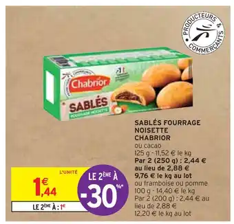 CHABRIOR SABLÉS FOURRAGE NOISETTE