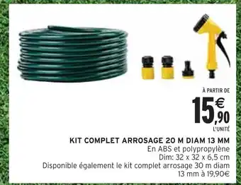 KIT COMPLET ARROSAGE 20 M