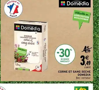 Intermarché Hyper CORNE ET SANG SECHE DOMEDIA offre