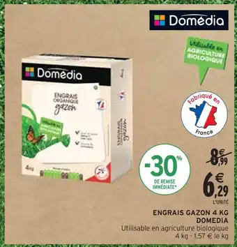 DOMEDIA ENGRAIS GAZON 4 KG