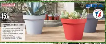 Intermarché Hyper POT TOSCANE DIAM 48 CM EDA offre