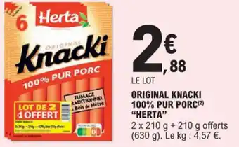 ORIGINAL KNACKI 100% PUR PORC