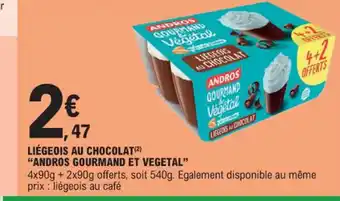 E.Leclerc LIÉGEOIS AU CHOCOLAT offre