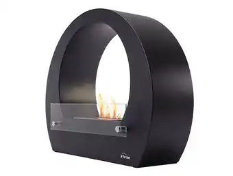 Bricorama Cheminée à l'éthanol en acier avec flamme réglable offre