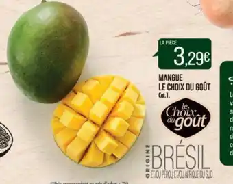 Match MANGUE LE CHOIX DU GOÛT offre