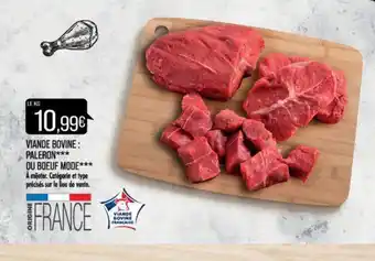 Match VIANDE BOVINE: PALERON offre