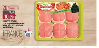 Match PAUPIETTE DE VEAU offre