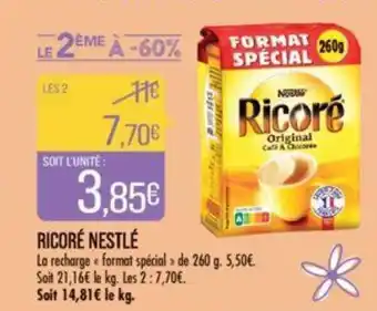 Match RICORÉ NESTLÉ offre