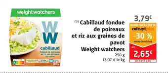 Colruyt Cabillaud fondue de poireaux offre