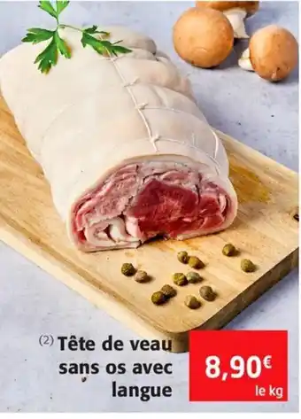Colruyt Tête de veau sans os avec langue offre