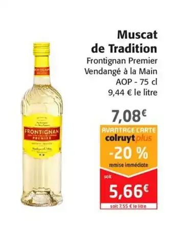 Colruyt Muscat de tradition offre
