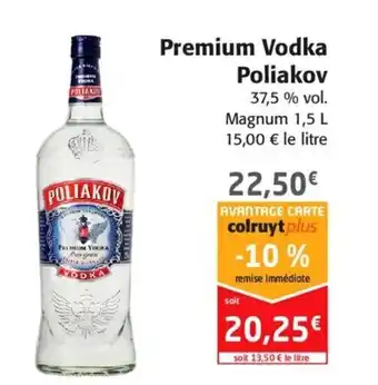 Colruyt Premium vodka poliakov offre