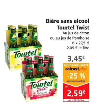 Bière sans alcool tourtel twist