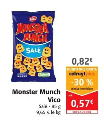 Colruyt Monster munch vico offre
