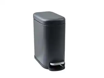 Weldom Poubelle de salle de bains 5 l noir SENSEA Remix offre