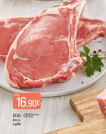 Match Veau : côtes offre