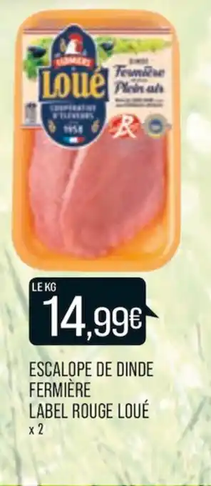 Match Escalope de dinde fermière label rouge loué offre