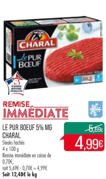 Match Le pur boeuf 5% MG charal offre
