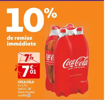 Auchan Supermarché COCA COLA offre