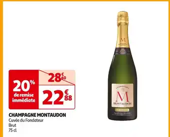 Auchan Supermarché MONTAUDON CHAMPAGNE offre