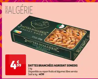 AGRODAT DATTES BRANCHÉES SONEDIS