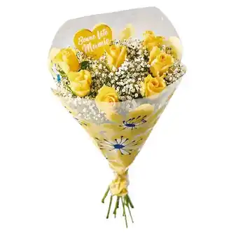 Auchan Bouquet De 7 Roses Gros Boutons offre