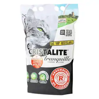 Auchan Litière Cristalite Tranquille offre
