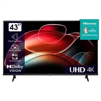 Auchan Tv Led Hisense 43A6K offre