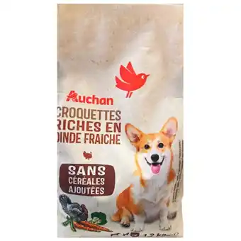 Auchan Croquettes Naturel À A Dinde Pour Chien Auchan offre