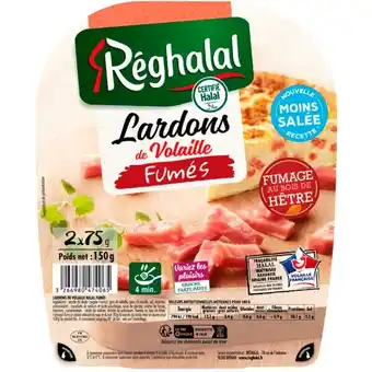 Auchan Lardons De Volaille Fumés Halal Reghalal offre