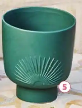 Auchan Supermarché GARDENSTAR POT TERRE CUITE DOLOMITE Ø 17,5 CM offre