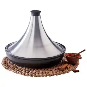 Auchan Tajine Ø 28 Cm En Aluminium offre